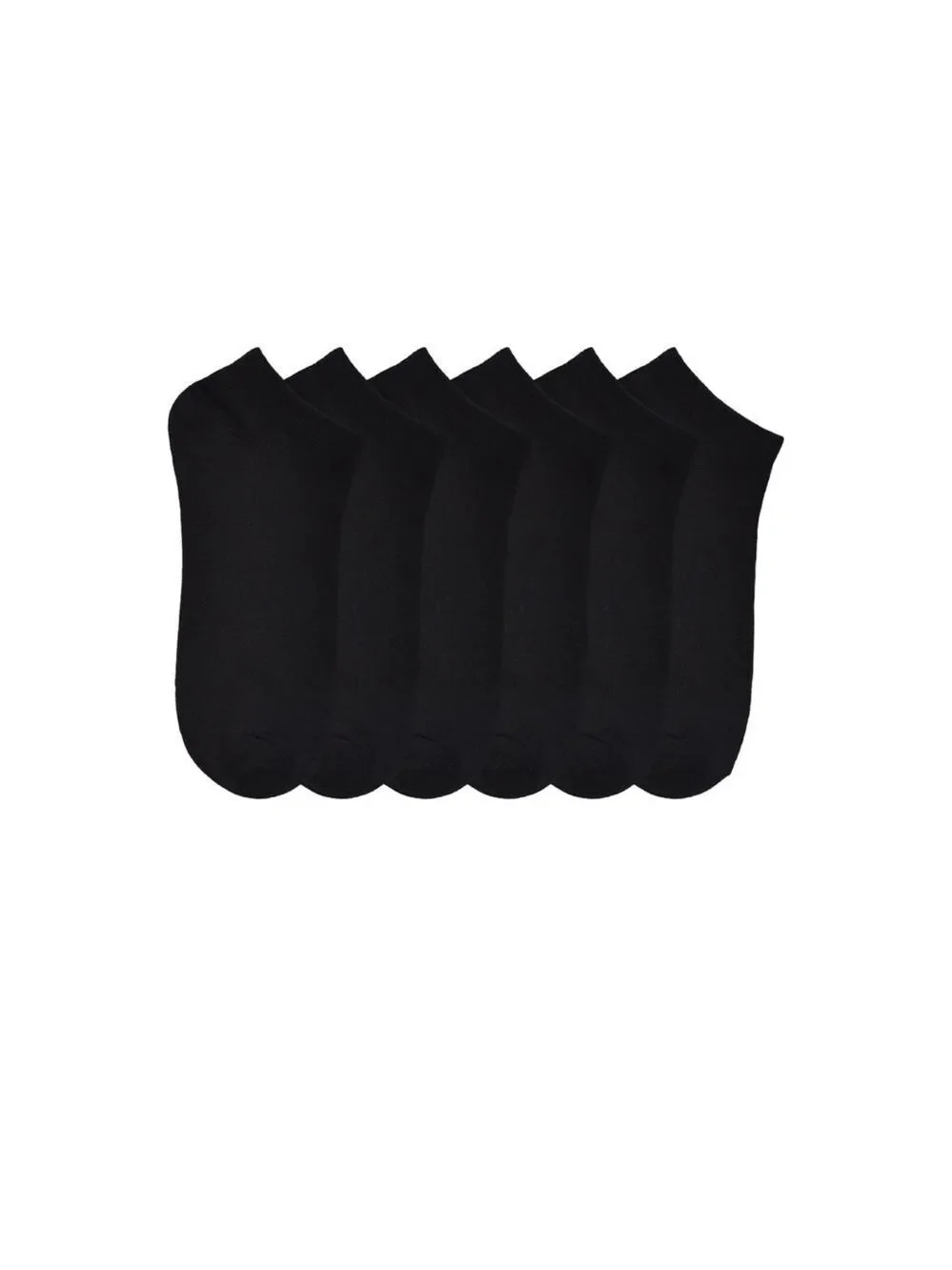 Wonder Nation BOYS 3-Pair Pack Black No-Show Socks Size Medium 9-2.5 BNWT
